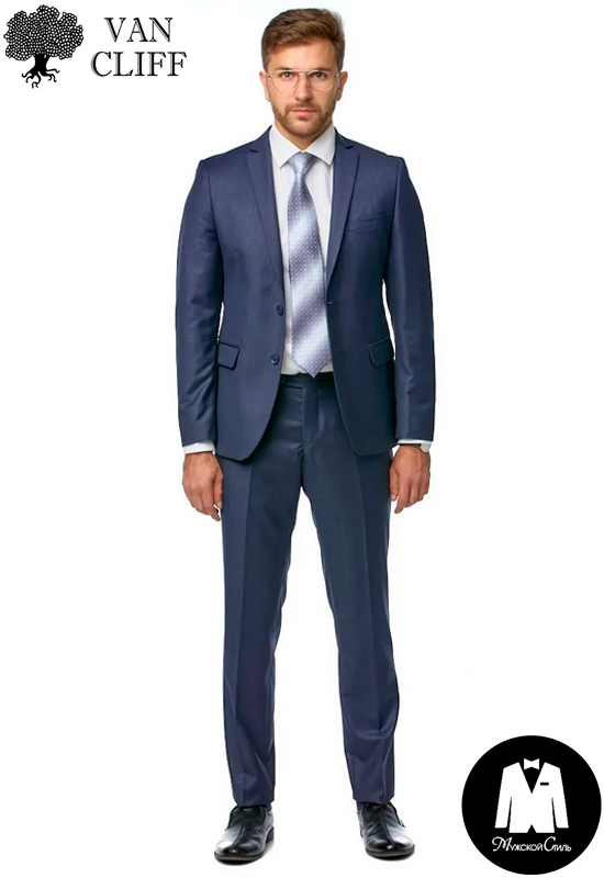 Костюм двойка Уорик блю гранд